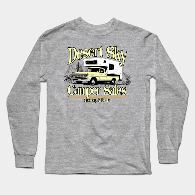 Desert Sky Camper Sales Long Sleeve T-Shirt by JCD666